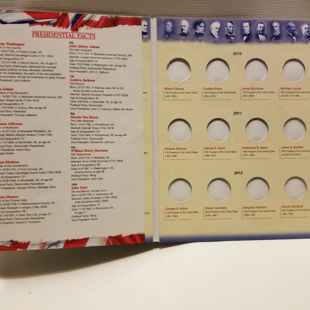 US Presidential Dollars 2007 onwards holder - Picture 6 of 6